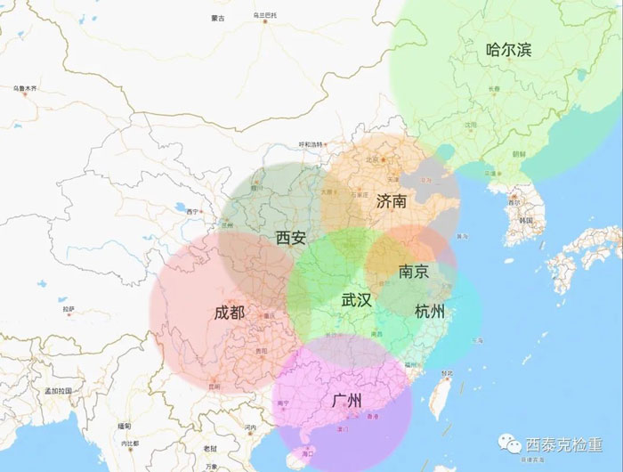 西泰克新增7個4S服務中心